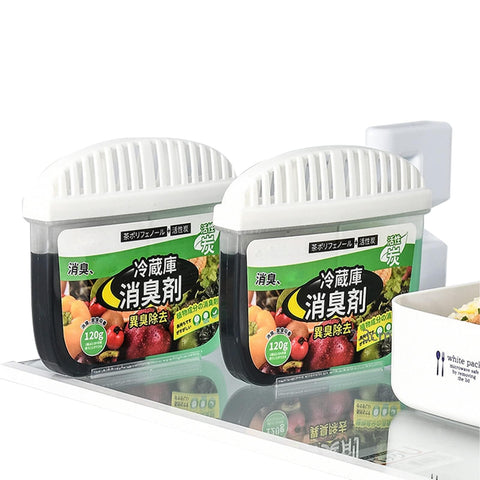 "2025 Refrigerator Air Purifier Box: Keep Your Fridge Smell Fresh with This Innovative Eliminator!" - Generic
