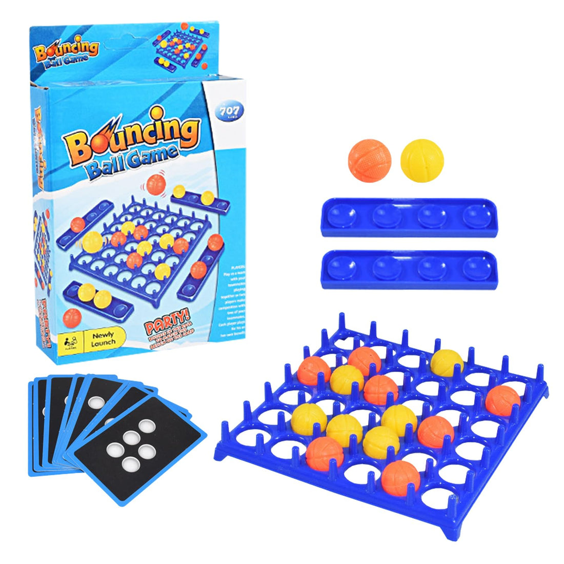 Bounce Game Party Game Bounce Off Game Jumping Ball Game for Kids Desk Interactive Games Board Game Family Party Game Toys for Kids and Adults