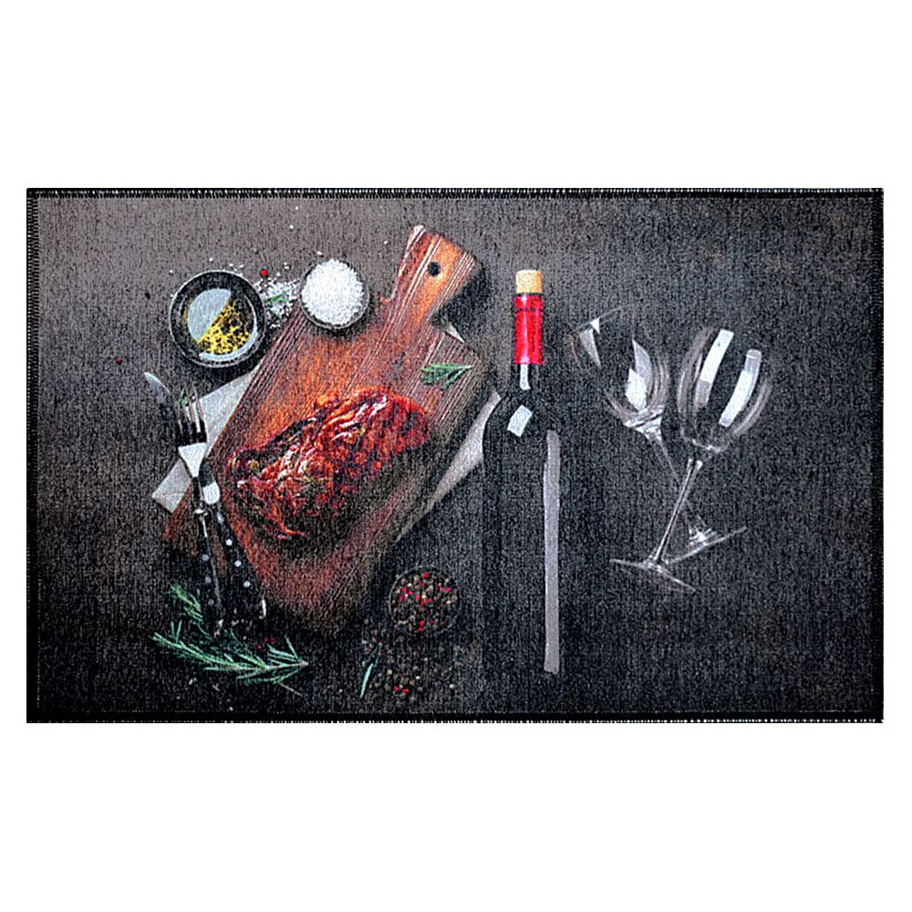 Mac Carpet HD Kitchen Rug Size 100x150cm - Dinner