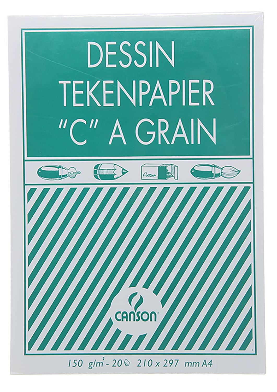 Canson Drawing Sketch A4 210 X 297 Mm - 20 Sheets