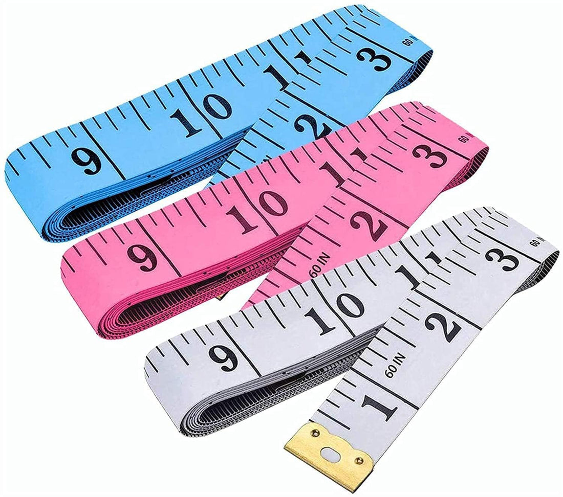 Soft Tape Measure Sewing Tailor Ruler (Multi color)