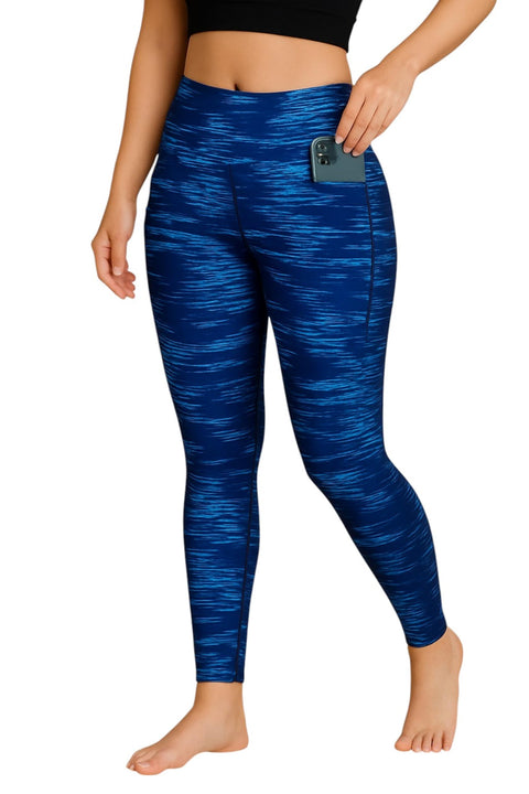 MIZAYEH Women's Athletic Leggings with Elastic Materials Comfortable for Sports, Running or Gym – Butt Lifts & Contours – Multicolor Fashion Design for Girls & Women
