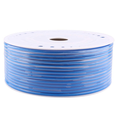 Pneumatic Hose 8mm OD 5mm ID Blue Polyurethane PU Tubing Air Compressor Pipe 100 Meter (328ft)