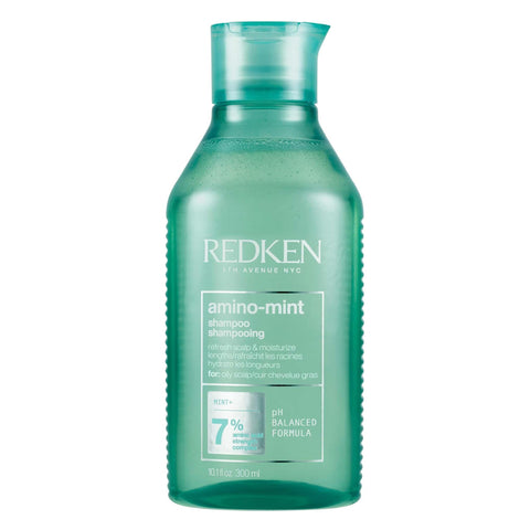 Redken Scalp Relief Shampoo, Soothing Formula, Cleanses And Purifies Greasy Hair And Sensitised Lengths, Refreshes The Roots And Adds No Weight, Amino Mint, 300 Ml