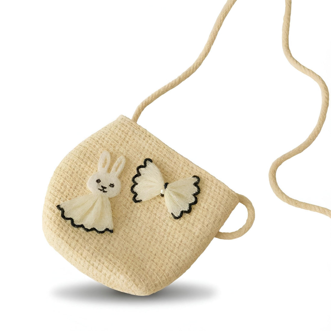 Shoulder Bag - Adorable kids straw shoulder bag baby mini crossbody purse small coin holder beach handbag perfect for vacation
