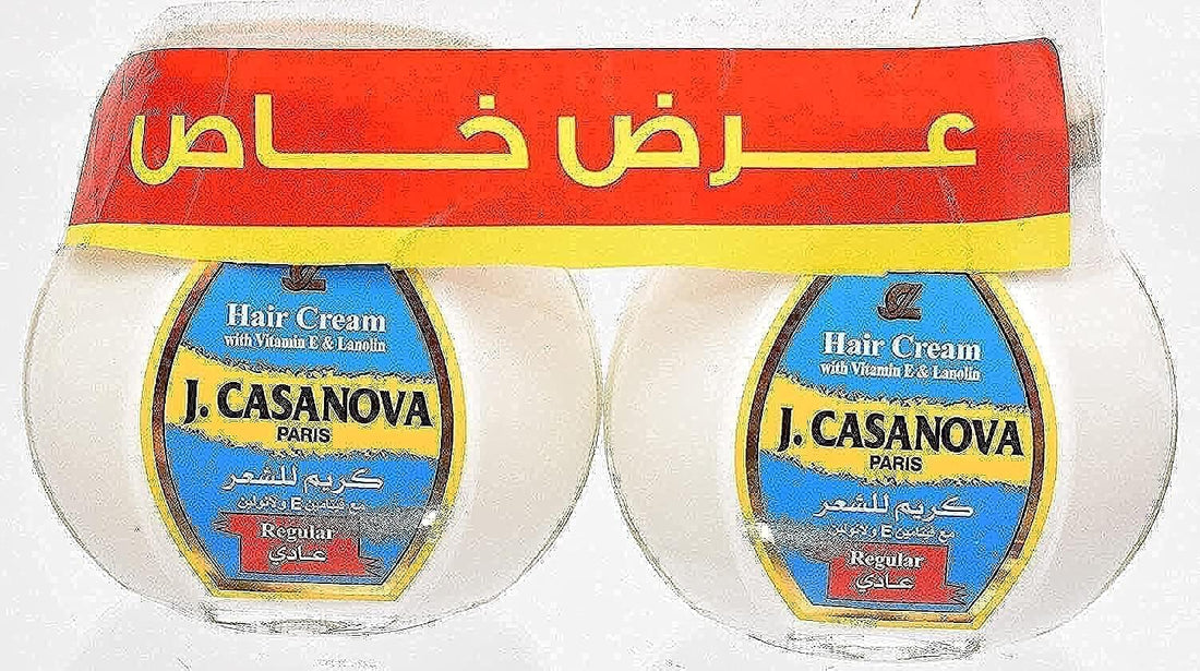 J. Casanova Hair Cream 2 Pieces (150g)
