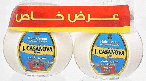 J. Casanova Hair Cream 2 Pieces (150g)