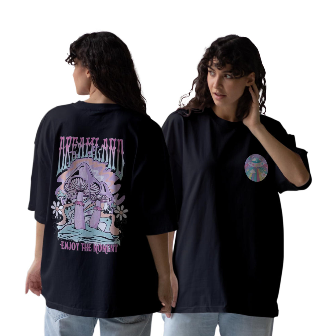 Women's Oversized Enjoy The Moment T-Shirt