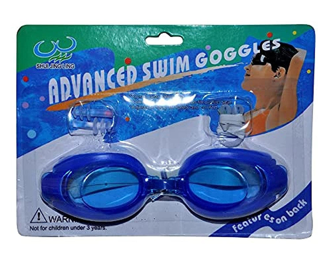 Generic Kids Swimming Goggles Blue Anti Fog