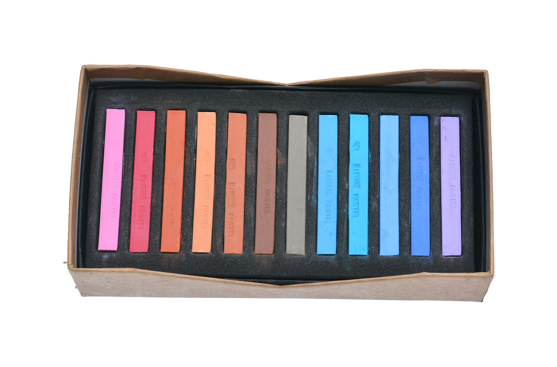 36-color pastel color box - F-2036