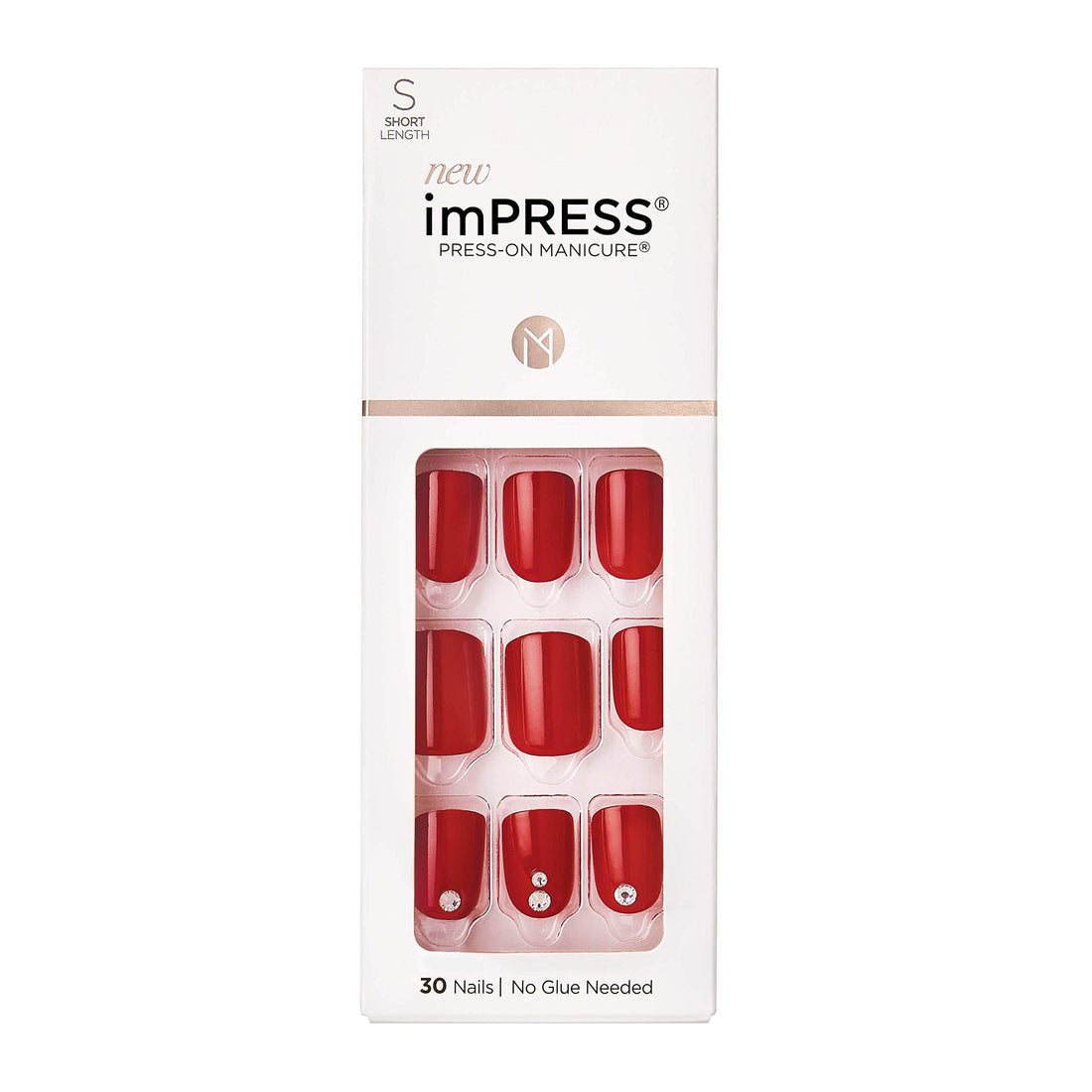 imPRESS KISS imPRESS Press-On Manicure, Nail Kit, PureFit Technology