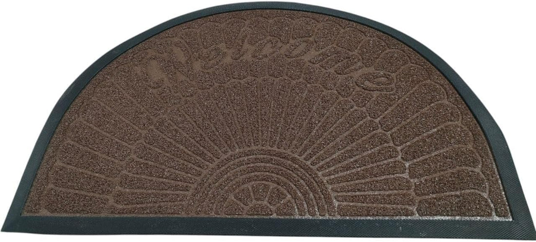 Door Mat Outdoor Mats for Home Entrance Low Profile Doormat Indoor Floor Mat Patio Entry (Shape 5)