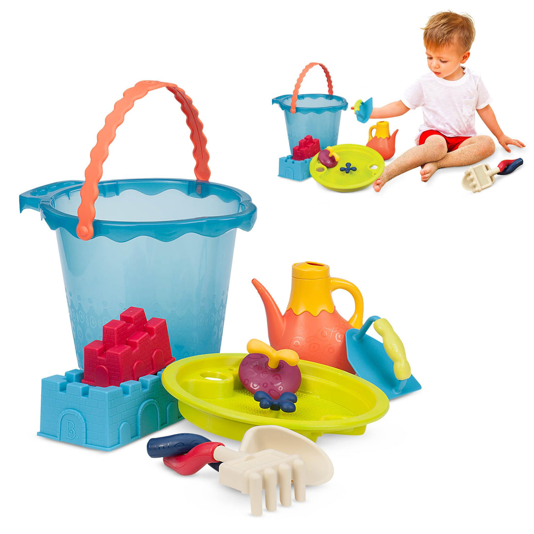 B. toys