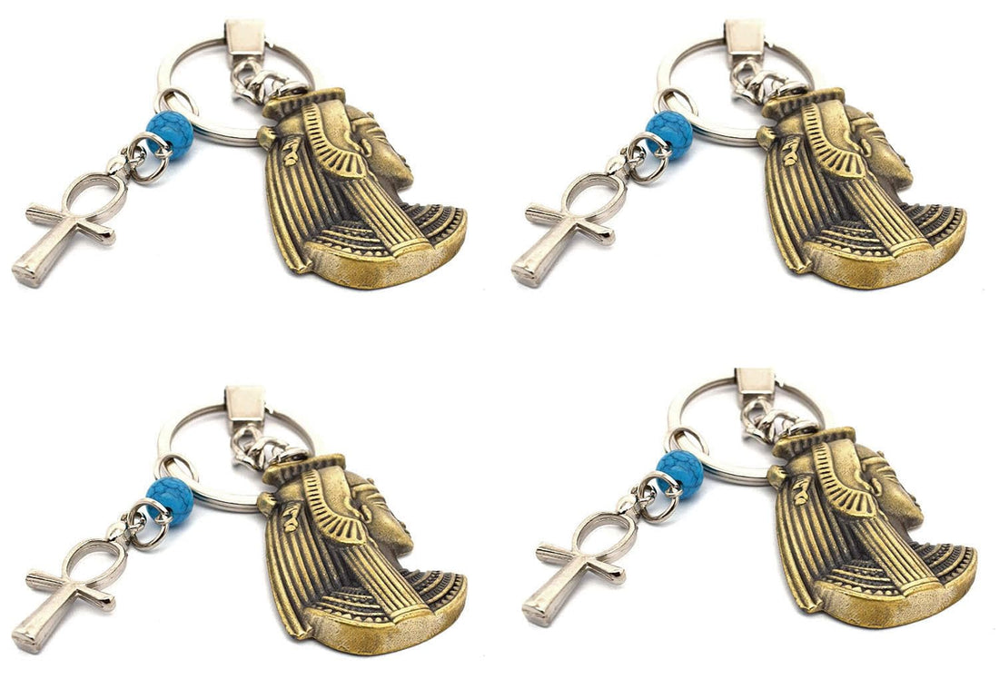 immatgar pharaonic Cleopatra keychain keyring ancient Egyptian souvenirs gifts for men and women from egypt