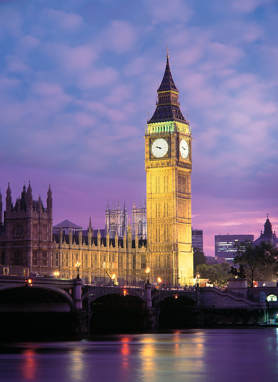 Tomax big ben, london 500 piece glow-in-the-dark jigsaw puzzle