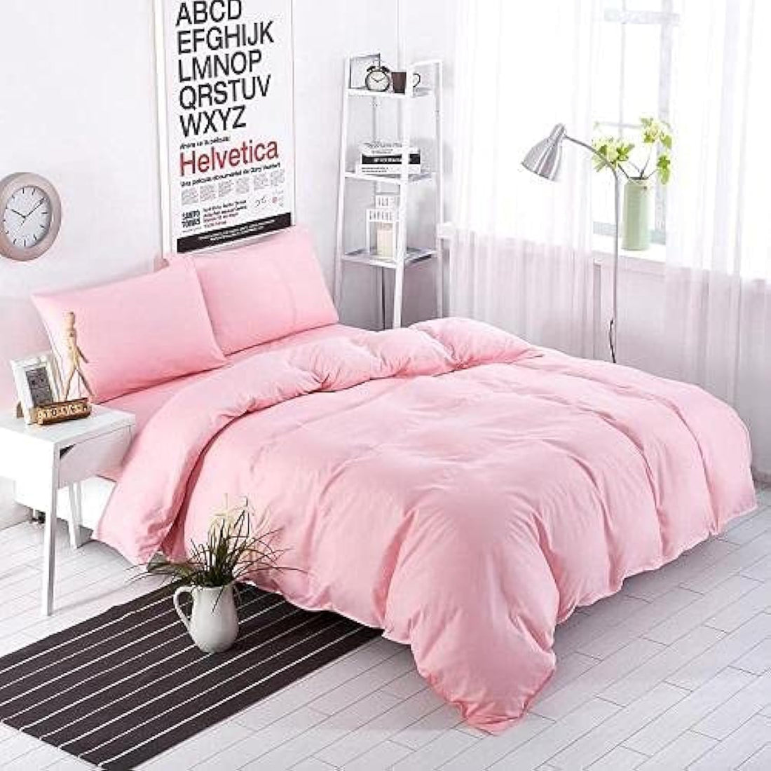 Tigers Trade Lines Cotton Comforter Set- 3 Pcs - Size 160Cm -From