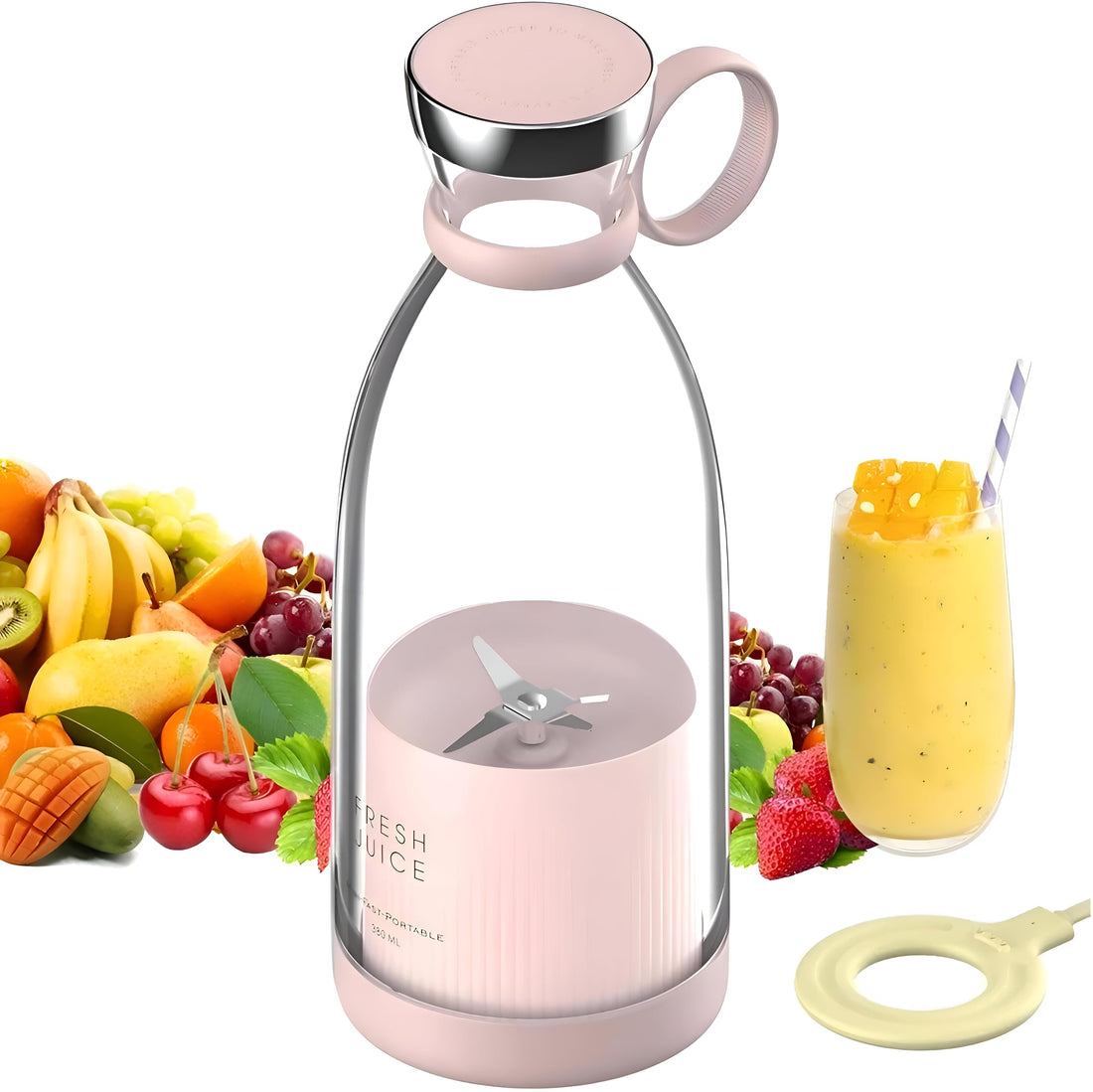Portable Magic Blender Cup for Smoothies - Excellent Quality and Performance, Available in a Variety of Colors