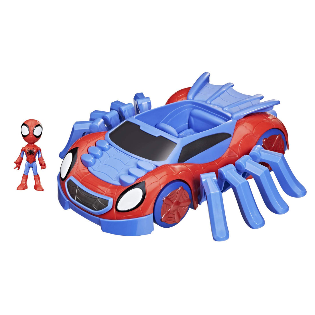 SPIDEY AND HIS AMAZING FRIENDS Spider-Man Marvel Web Slinger, Role Play Toy, Fabric Web Extends Retracts, Easy To Use, Ages 3 Up, Frustration Free Packaging, Multicolour, F1460