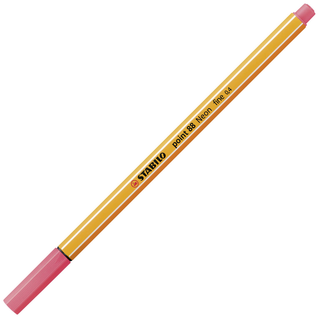 Stabilo point 88 fineliner pen - 0.4 mm. - red