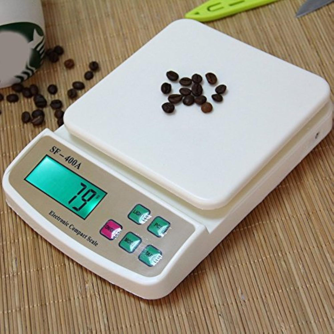 High Precision Digital Kitchen Scale - Electronic with LCD Display, Ideal for Accurate and Easy Measurement of Ingredients, 10kg Capacity