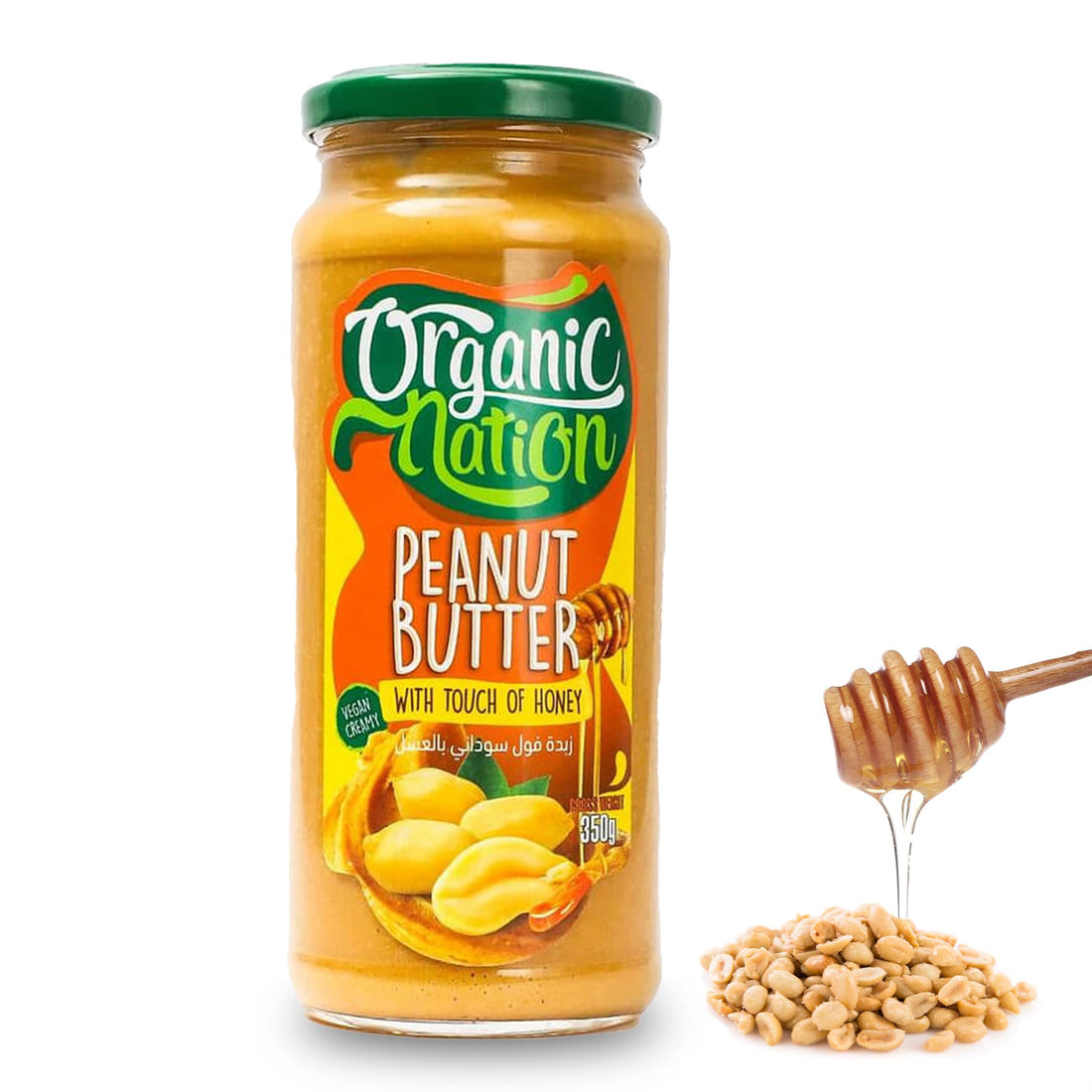 Organic Nation Peanut Butter with Honey