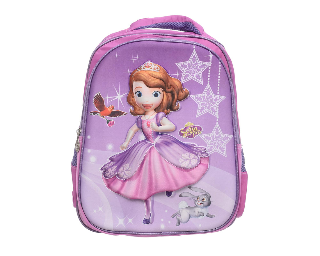 ST-22 PU-14002 Durable School Backpack with 2 Zippers, Spacious & Lightweight Bag for Kids, Teens & Students, Comfortable Shoulder Straps 3D