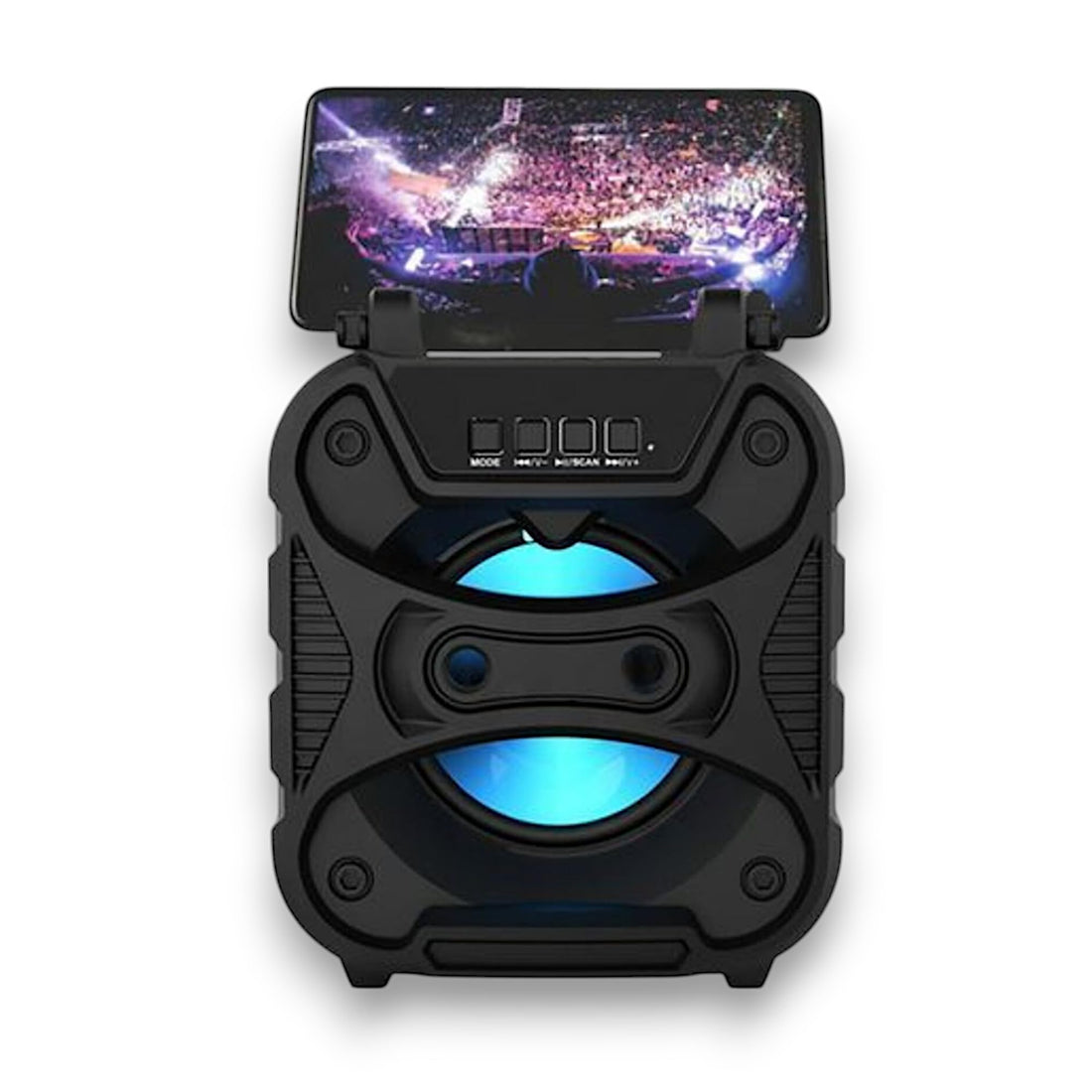 Generic ZR-240S Wireless Portable Bluetooth Speaker with USB and Micro SD Support Sound, Multicolor