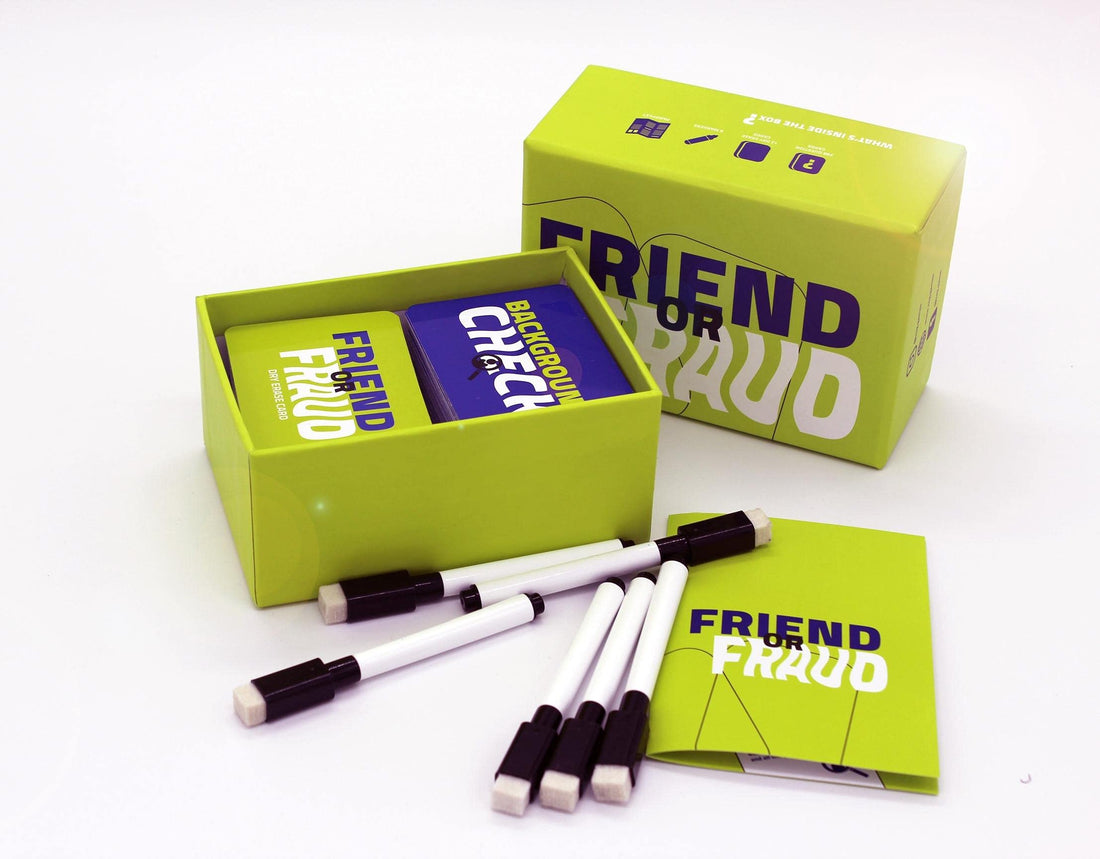 ZAG Friend or Fraud - Social Deduction Party Game for Teens & Adults, 17 Years & Above