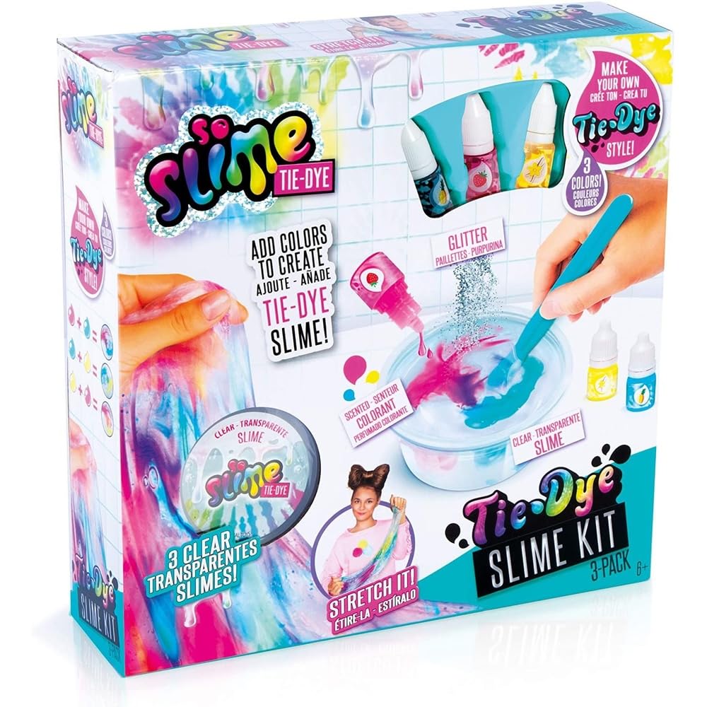 So Slime Slime Premade-Tie Dye Kit