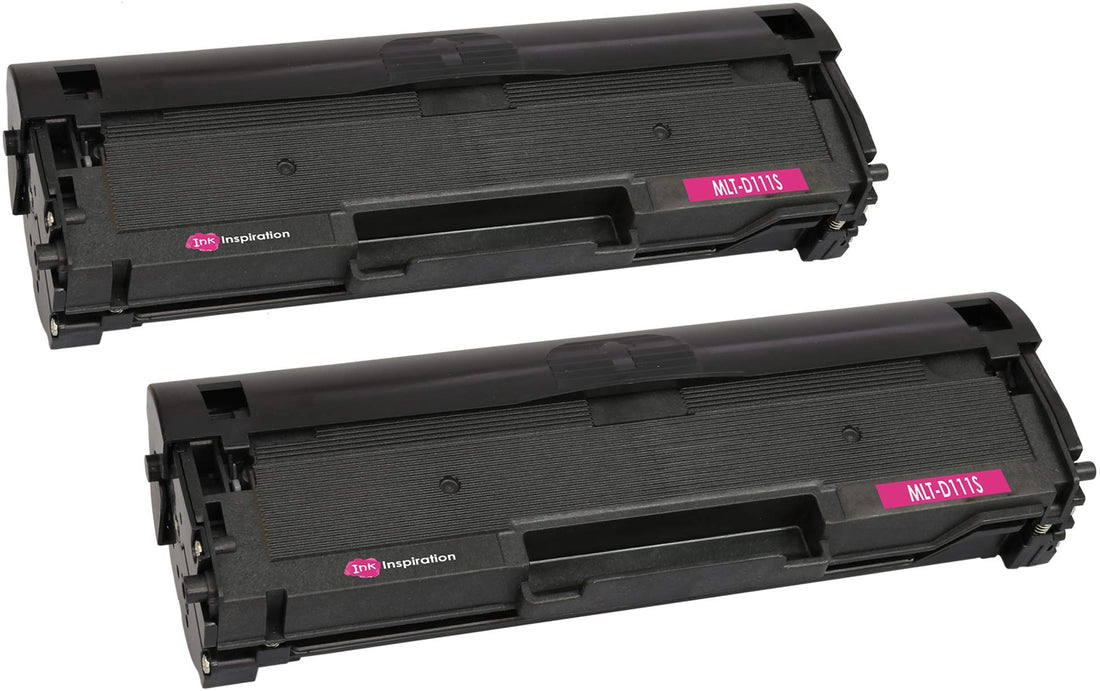 2 Compatible MLT-D111S D111S Laser Toner Cartridges for Samsung Xpress SL-M2020 M2020W SL-M2026 M2026W SL-M2070 M2070W M2070FW M2070F SL-M2021 M2021W SL-M2022 M2022W M2071W M2078 | 1,000 Pages