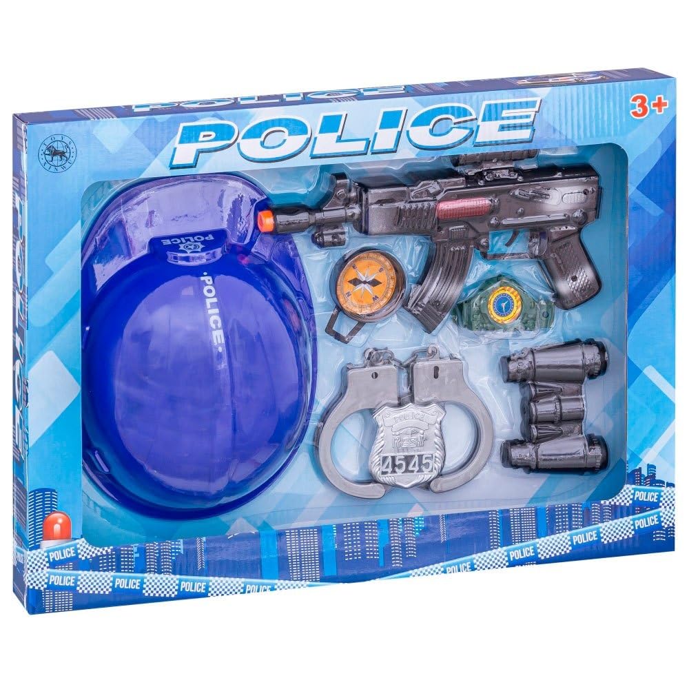 Police City Accessories Set with Weapon - 19-5