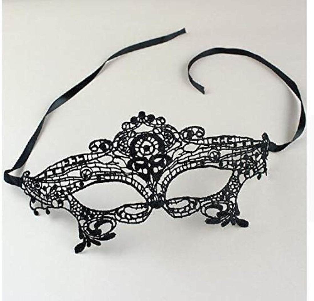 Hollow Women Masque Lady Lace Mask Cutout Eye Mask For Party Mask