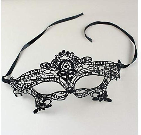 Hollow Women Masque Lady Lace Mask Cutout Eye Mask For Party Mask