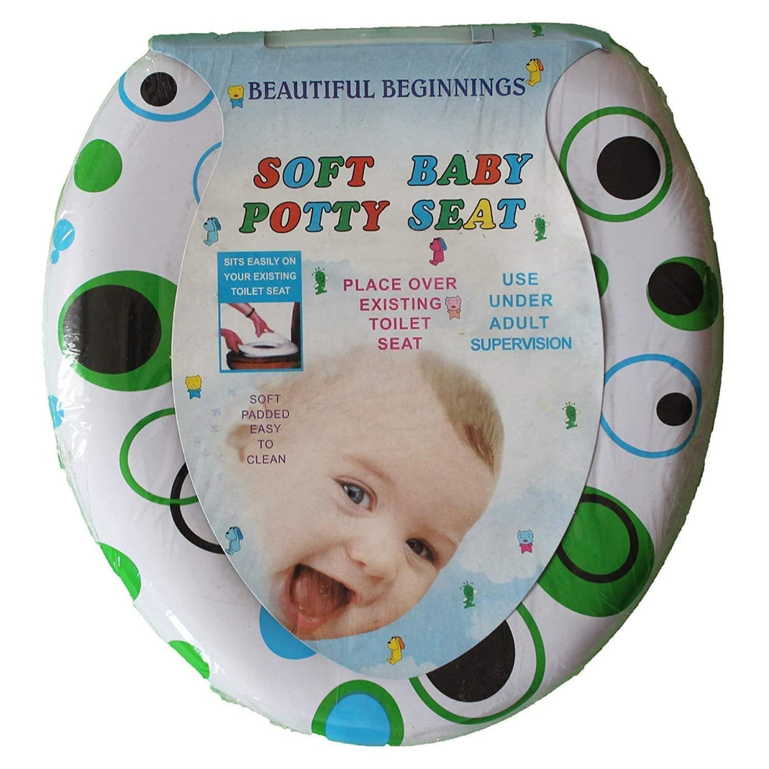 Soft Baby - Potty Seat ( white Color)