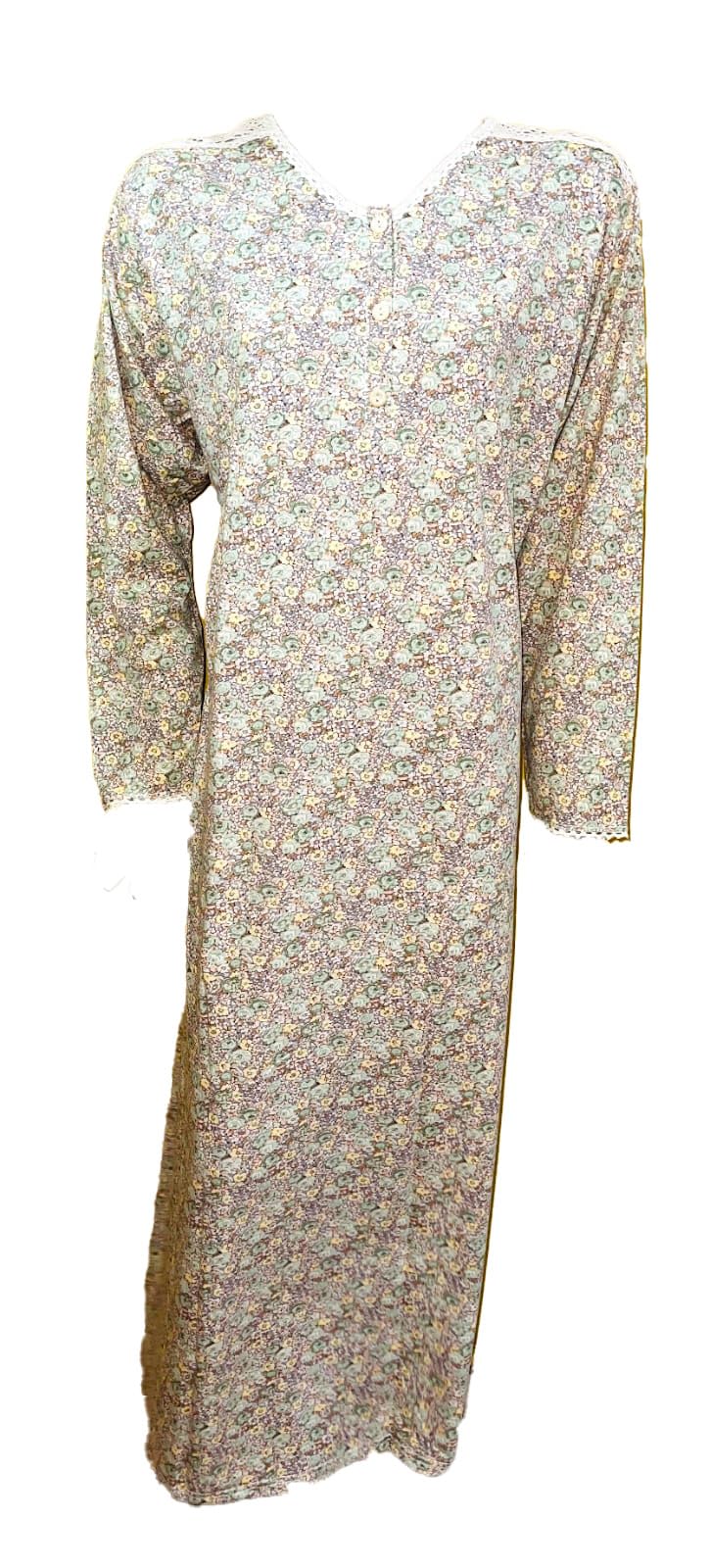 9Street Corner Women's Cotton Soft Sleeve Summer Abaya Code A1016