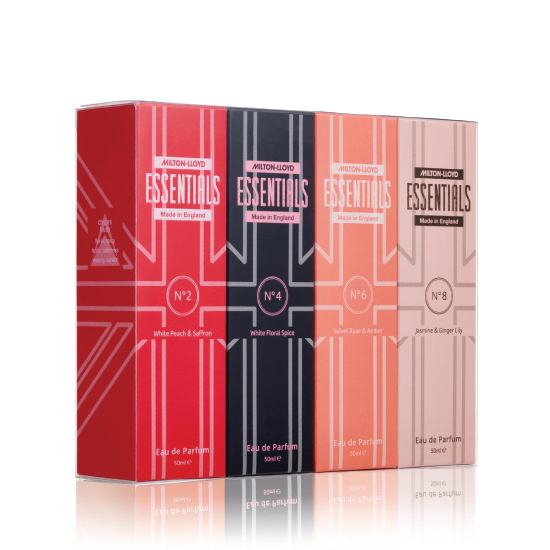 Milton Lloyd Essentials Quad Pack Fragrance For Her Edp 4 X 50Ml