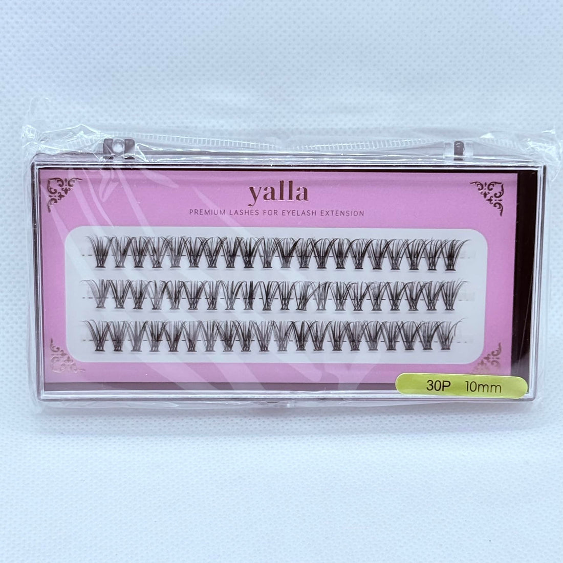 Individual One by One Lashes 9mm, 10mm, 11mm, 12mm and 13 mm – Natural Wispy Lash Extensions, Lightweight False Eyelashes for DIY Lash Extension, Professional Salon Look (10mm)