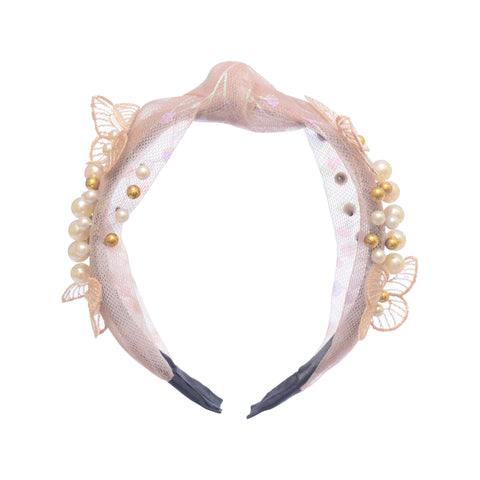 Everyday Headband for Girls - Beige