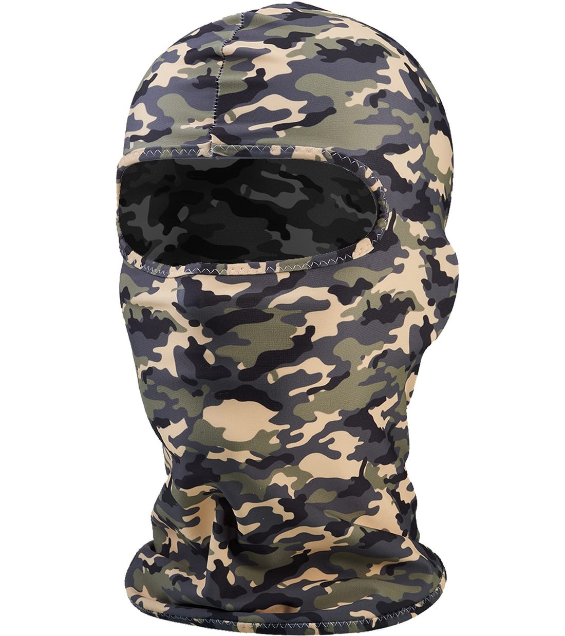 Ski Mask for Men Full Face Mask Balaclava Black Ski Masks Covering Neck Gaiter, Camouflage, M