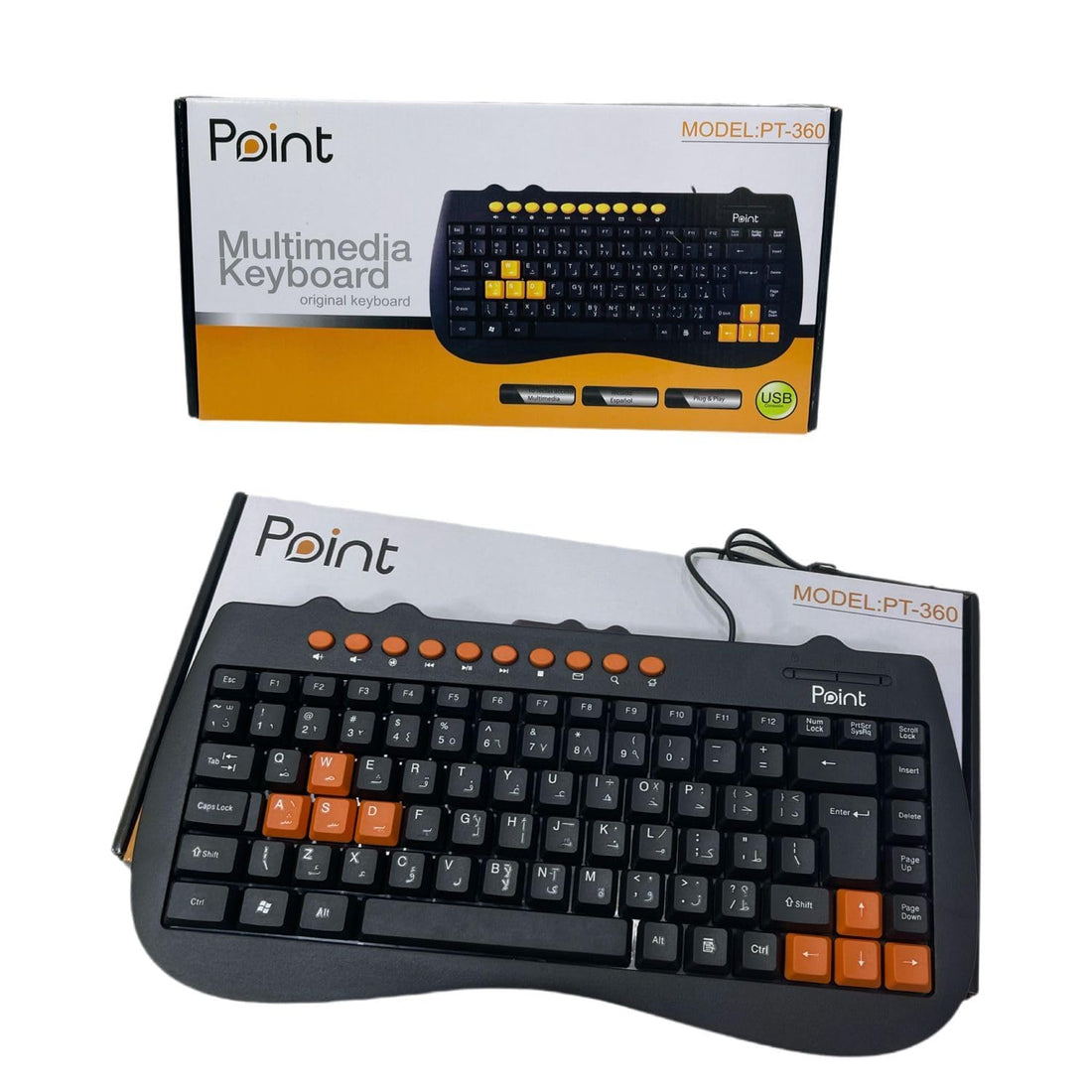 POINT USB MINI KEYBOARD PT-360