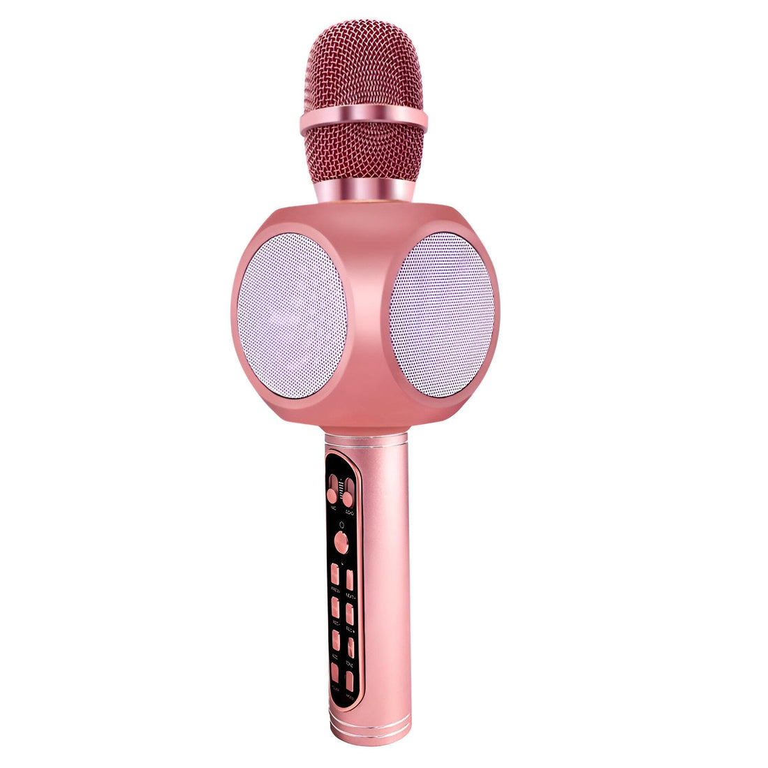 Recording Mic - Professional Microphone for Studio-Quality Sound Capture, Great for Voiceovers, Music, and Live Performances. (Pink)