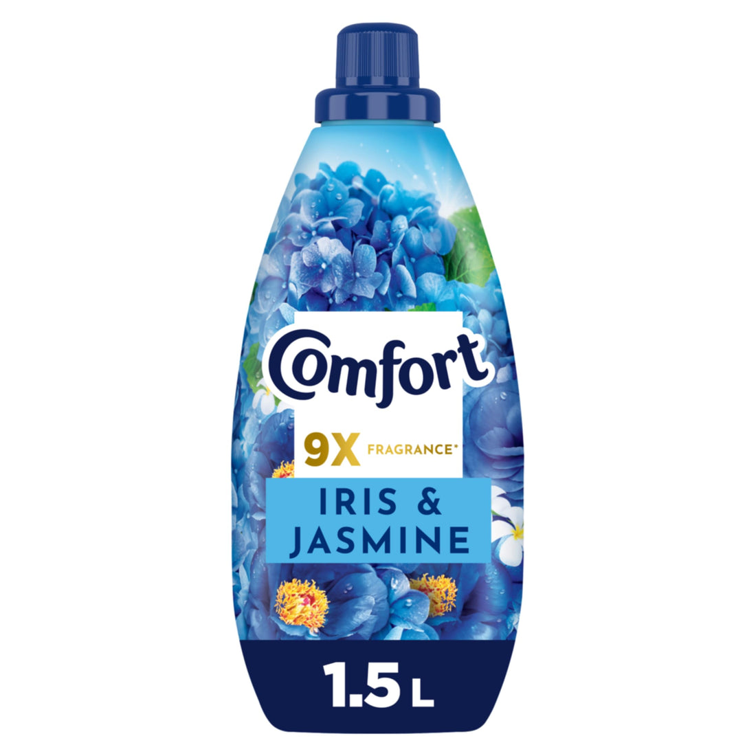 Comfort Ultimate Care, Concentrated Fabric Softener, For Long-Lasting Fragrance, Iris & Jasmine, Complete Clothes Protection, 1500Ml