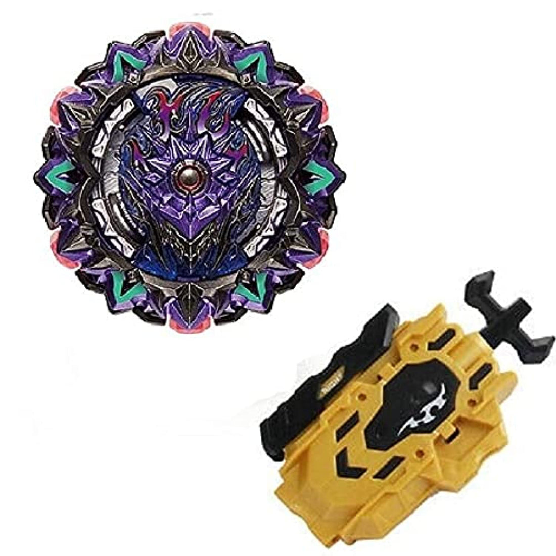 Beyblade Burst B-169 Super King with B-88 Bey Lr 2-Way Tring Launcher