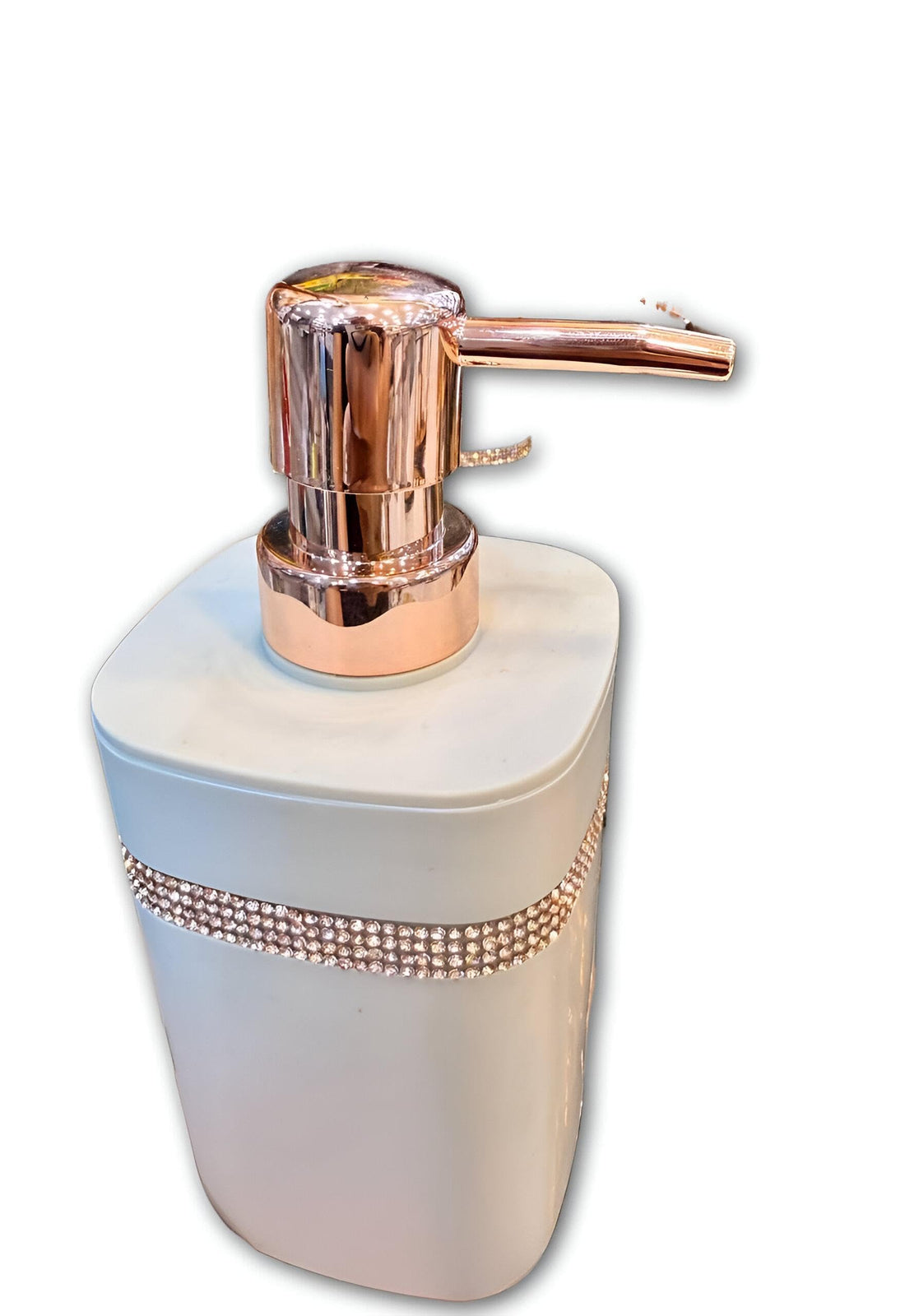 Soap Dispenser - Tri-functional distributor for liquid soap, shampoo, handwashing with a solid body and smooth operations of saving space designed for home, office, studio and hotels (Square,color 1)