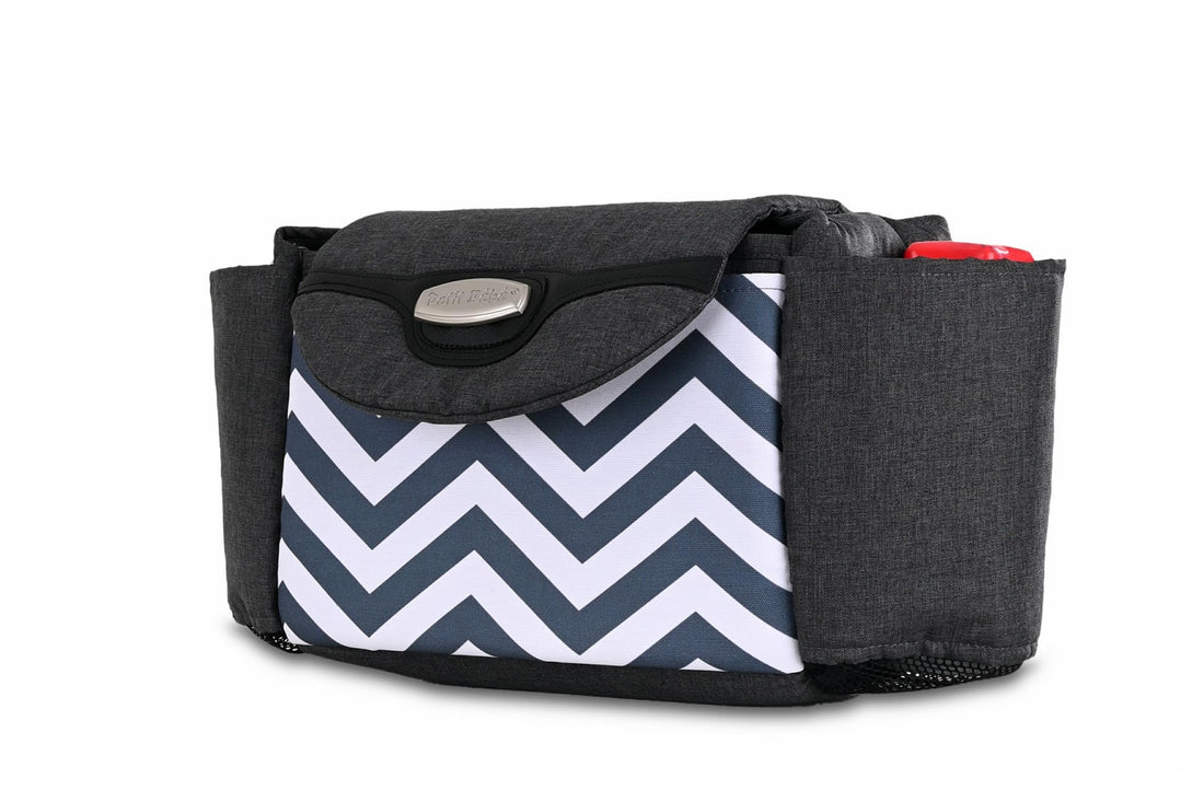 Petit Bebe Baby Diaper Bag Formi Stroller organizer Zigzag