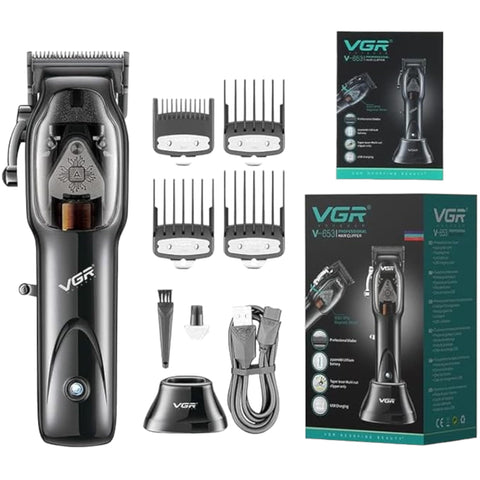Professional Rechargeable Hair Clipper Magnetic Motor 9000RPM