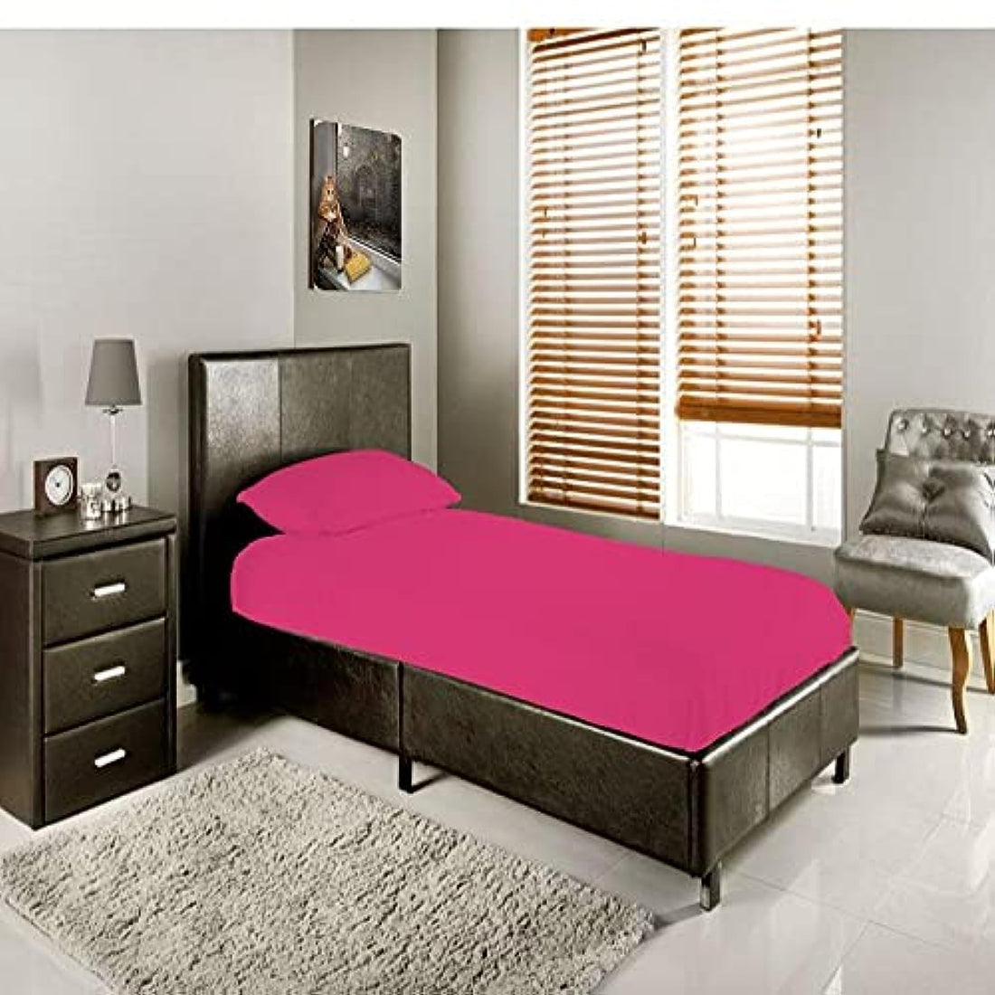 Tigers Trade Lines Youth Astic Sheet Set for a Single Bed (120cm)