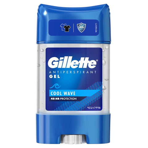 Gillette Clear Gel Cool Wave Antiperspirant, 70ml