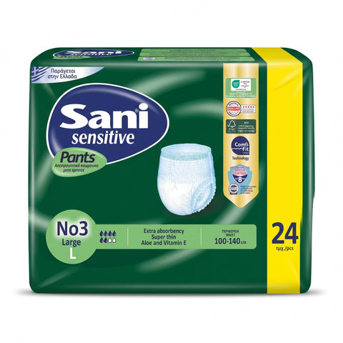 Large Senior Diaper Pants – Adult Incontinence Diapers with Strong Absorbency & Skin-Friendly Layer – Daily Use – 24 Pack
