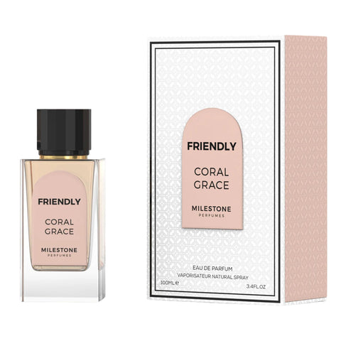 Milestone Friendly Coral Grace Eau De Parfum For Women 100ml